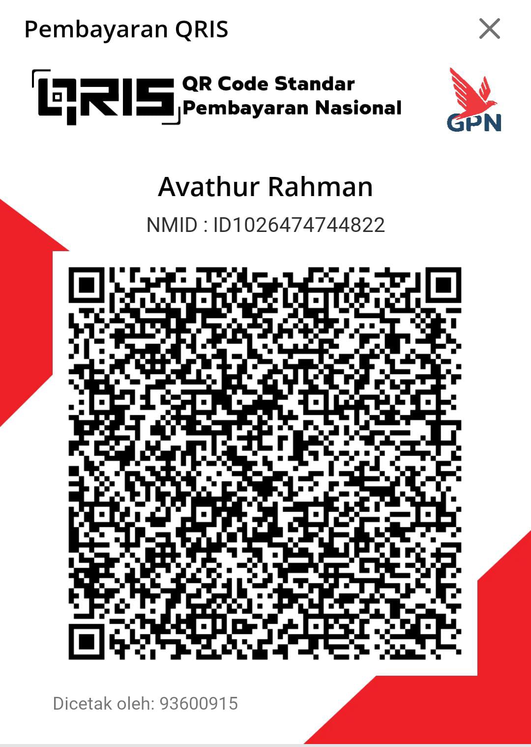 QRIS Avathur